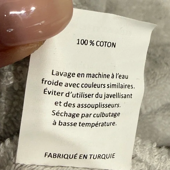 Parachute NEW Unisex Size Large Classic Turkish Cotton Robe